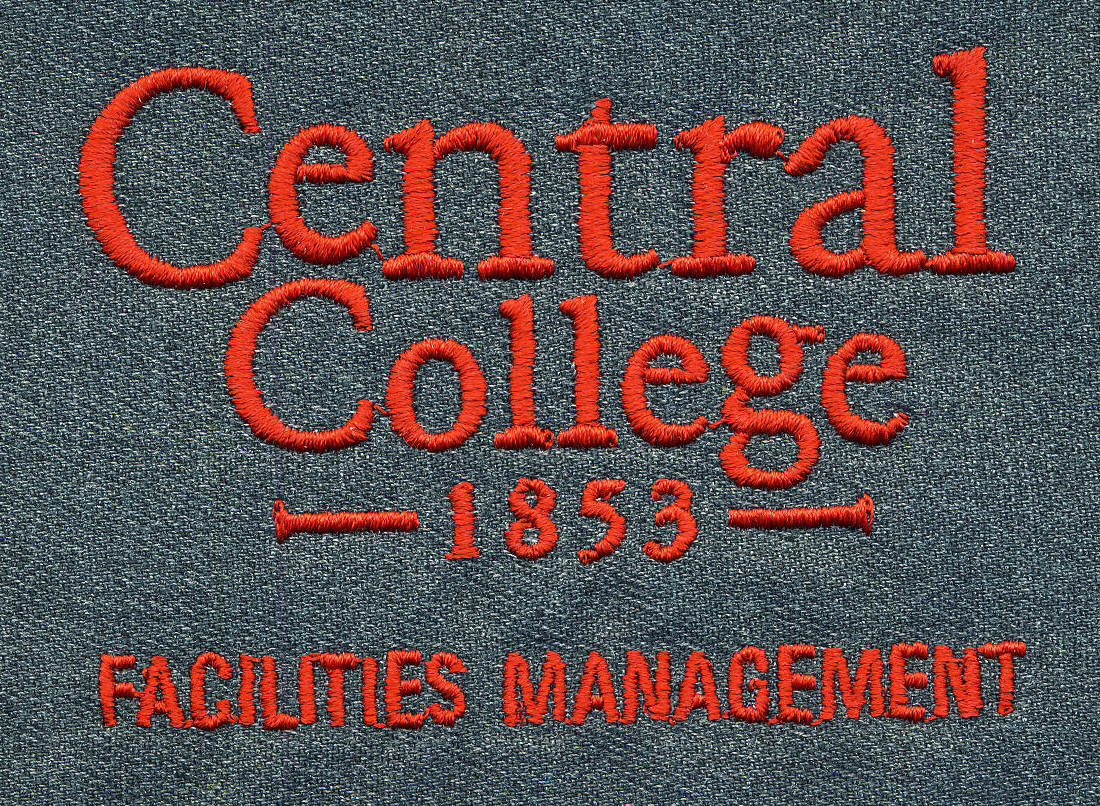 CENTRAL COLLEGE FACILITIES MANAGEMENT- RED [+$4.00]